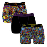 Boxer De Hombre Pack 3 Latino Urbano 208p3nav23c3