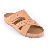 Priceshoes Sandalias Confort Mujeres 162472canela