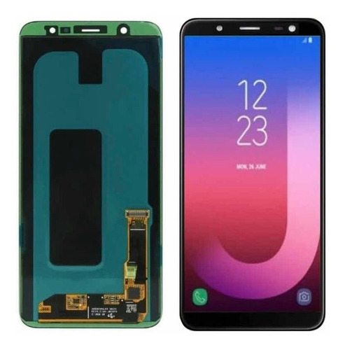 Tela Touch Display Compatível Galaxy J8 J810 Oled + Cola