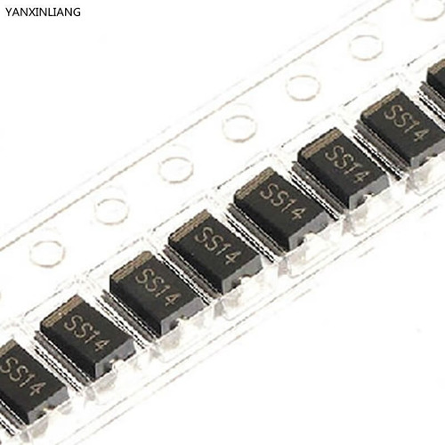 Ss14 Diodo Schottky 1a 40v Smd (pack10)