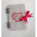 Libro 100 Citas Juntos Regalo Pareja Novios Personalizado