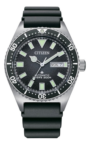 Ny0120-01e Reloj Citizen Promaster Automatic Divers 41mm Neg