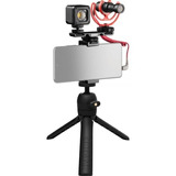 Kit Rode Vlogger Edition Microfone Shotgun Smathphone 3.5mm Cor Preto