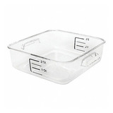 Contenedor De Almacenamiento Rubbermaid Transparente 2 Qts