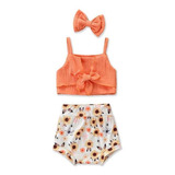 Conjunto De Short, Top Y Balaca