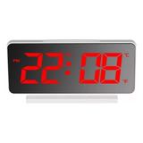Reloj Despertador Digital Led Con Ajuste De Volumen De Gran