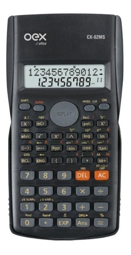 Calculadora Científica Oex Office Cx82ms Preto