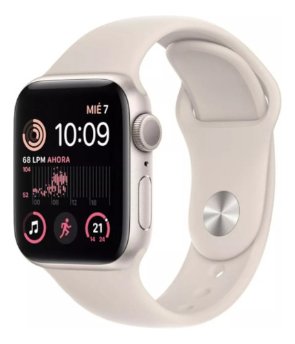 Apple Watch Se 40mm Gps Caja Correa Bisel Blanco M Open Box