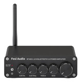 Amplificador De Potencia De Sonido Bluetooth Fosi Audio Bt30