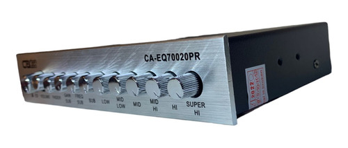 Ecualizador Parametrico De Bulbos Carbon Audio 7 Bandas