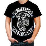 Camiseta Camisa Sons Of Anarchy Opie Jax Filhos Da Anarquia 