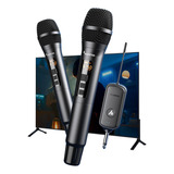 Microfono Inalambrico Profesional Karaoke Uhf Maono Wm760-a2