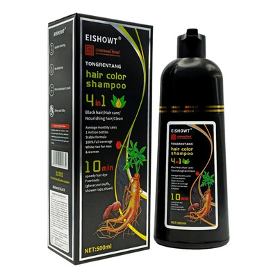 Shampoo Y Tinte Instantáneo Natural 4en1 500 Ml Marron Claro | Meses sin interés