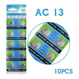 Pack X 10 Blisters De Pilas Diez Ag13 357a Cx44 Lr44w Tmi