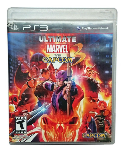 Ultimate Marvel Vs Capcom 3 Playstation Ps3
