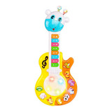 Guitarra Musical Didactica Para Bebe Con Luces Y Sonidos