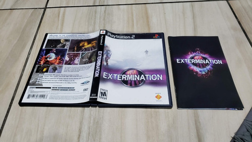 Extermination Para O Ps2. Só A Caixa + Manual. Sem O Jogo!