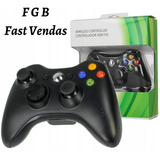 Controle Sem Fio Joystick Manete Wireles Compatível Xbox 360