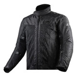 Campera Moto Hombre Ls2 Cordura Predator Negra Cycles Motos