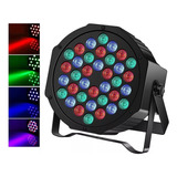 Foco Fiesta 36 Led Rgb Dmx Luces Audio Rítmico Carrete