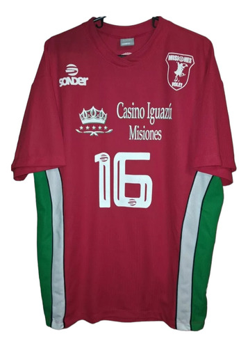 Camiseta Club Misiones Voley #16 Peres Bessa, Liga Nacional 