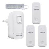 Kit Campainha Sem Fio Wifi Intelbras Com 3 Modulos Externo