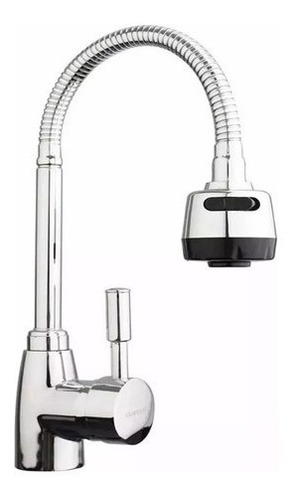 Griferia Monocomando Cocina Flexible 360º Pico Ducha Moderna