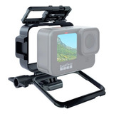 Moldura Frame De Armação Protetora Para Gopro Hero9 Black