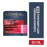 Crema Hidratante L'oréal Paris Revitalift Laser X3 50 Ml