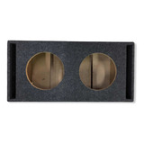 Cajón 2 Subwoofer 12 Pulgadas Mdf Tapizado Porteado