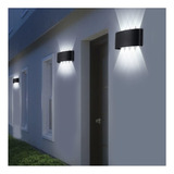 Pack X3 Lampara Led Focos Exterior Pared 8w Luz Fria 6000k