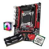 Kit Gamer Placa Mãe X99 Red Intel Xeon E5 2699 V3 64gb Coole