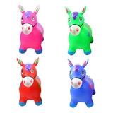 Juguete Inflable Bouncy Horse Para Saltar Animales Para Mont