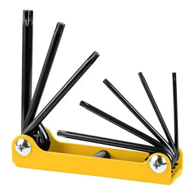 Juego De Llaves Torx Tipo Navaja 8 Piezas Pretul 21395 Color Negro | MercadoLibre