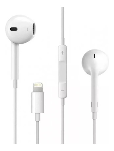 Apple Earpods Con Conector Lightning - Blanco Sellados