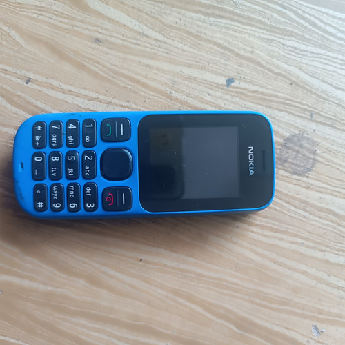 Nokia 100.1 Color Azul Para Piezas Sin Tapa Trasera