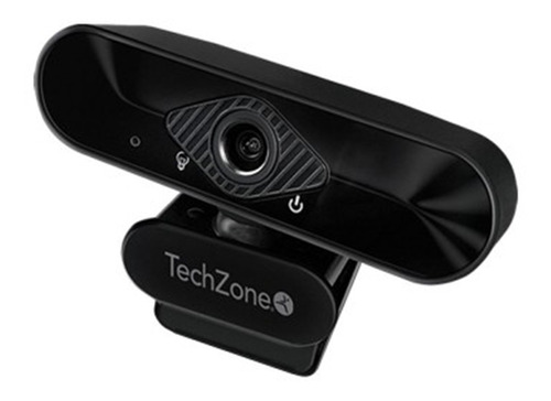 Cámara Web Techzone Tzcampc02 Usb Full Hd 1080p Micrófono