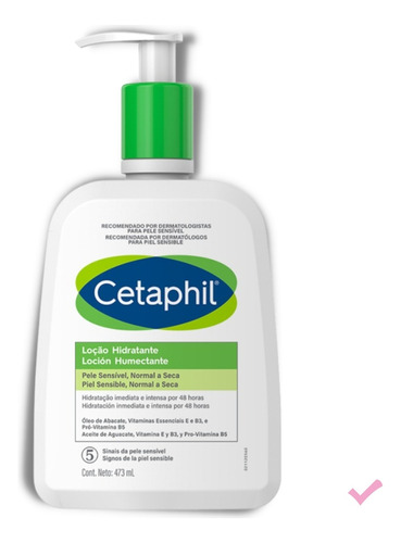 Cetaphil Loçao Hidratante Corpo E Rosto 473ml