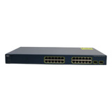 Switch Fast Poe Cisco 3560 24portas 24ps-s Nf Garantia 1 Ano