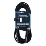 Cable Para Instrumento Plug 6.3 De 6m Cobre Libre Oxigeno*