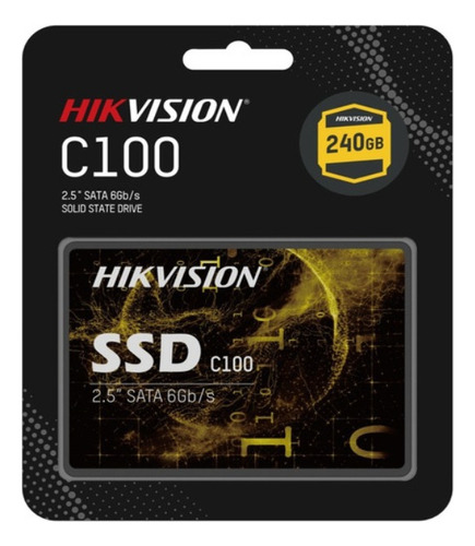 Disco Solido Interno Ssd Hikvision C100 Series 240gb