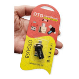 Adaptador 2x1 Otg Leitor De Cartão Sd T-flash Card Micro Otg