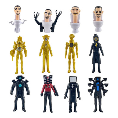Juego De Inodoro Terror Toilet Taza Wc Skibidi De 12 Figuras | MercadoLibre