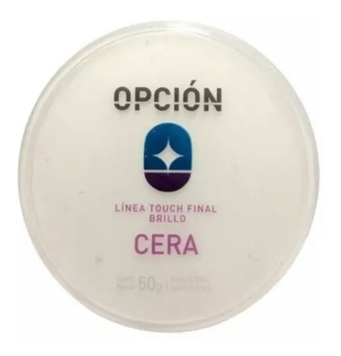 Cera Cabello Opción Brillo Y Suavidad Antiestático 50g