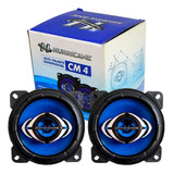 Par Cm4 Alto Falantes Traseiro Quadriaxial Uno Fire 110w Rms