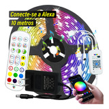 Cinta Led Bateria Rgb 5050 Wifi Alexs Led Colores 10m