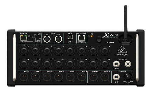 Mesa Som Xr18air Xr18 Air Mixer Digital 18 Canais Behringer