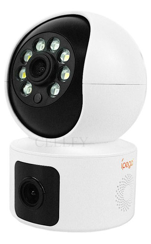 Câmera De Segurança Inteligente Wifi Visão Noturna Ip66 3mp