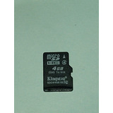 Memoria Micro 4gb Sdhc