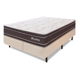 Cama Box Colchão King 100% Espuma Dupla Face Antialérgico 193x203x56cm - Bf Colchões